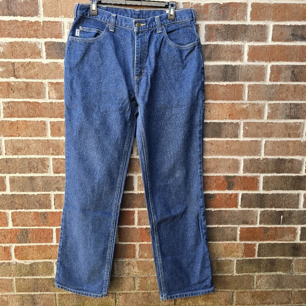 Carhartt FR Flame Resistant Denim Jeans NFPA 2112 Workwear Utility Pants